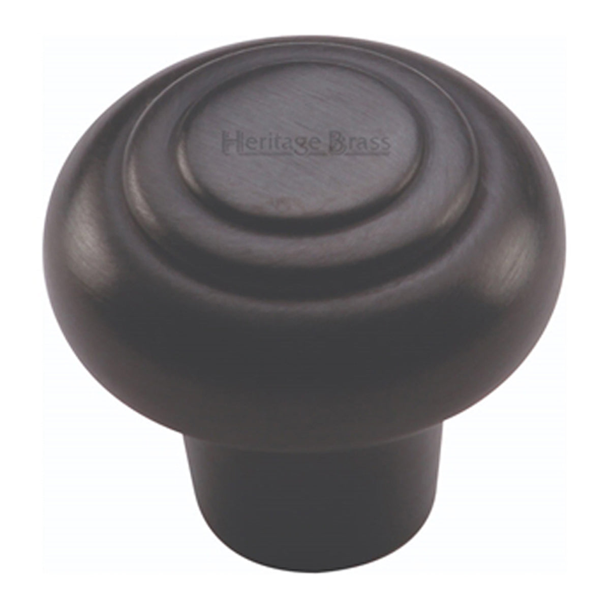 CABINET KNOB ROUND D38x32 MBK