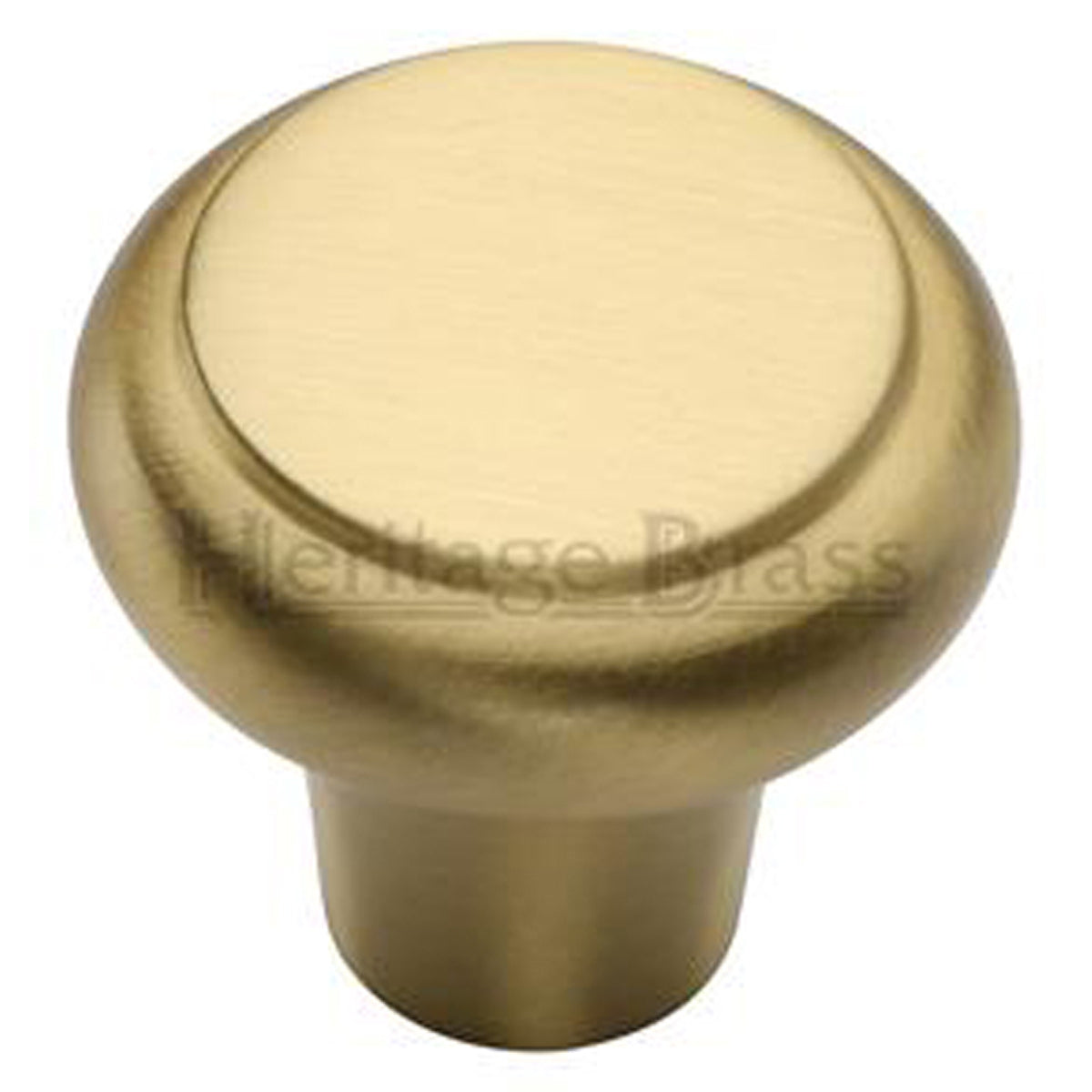 CABINET KNOB ROUND EDGE D32 SBR