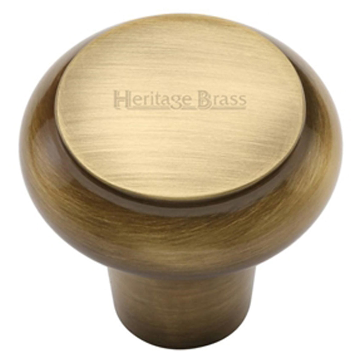 CABINET KNOB ROUND EDGE D32 ABR