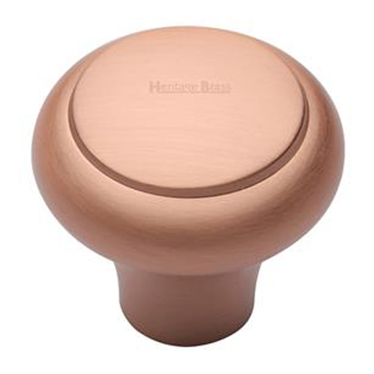 CABINET KNOB ROUND EDGE D32 SRG by M MARCUS LTD