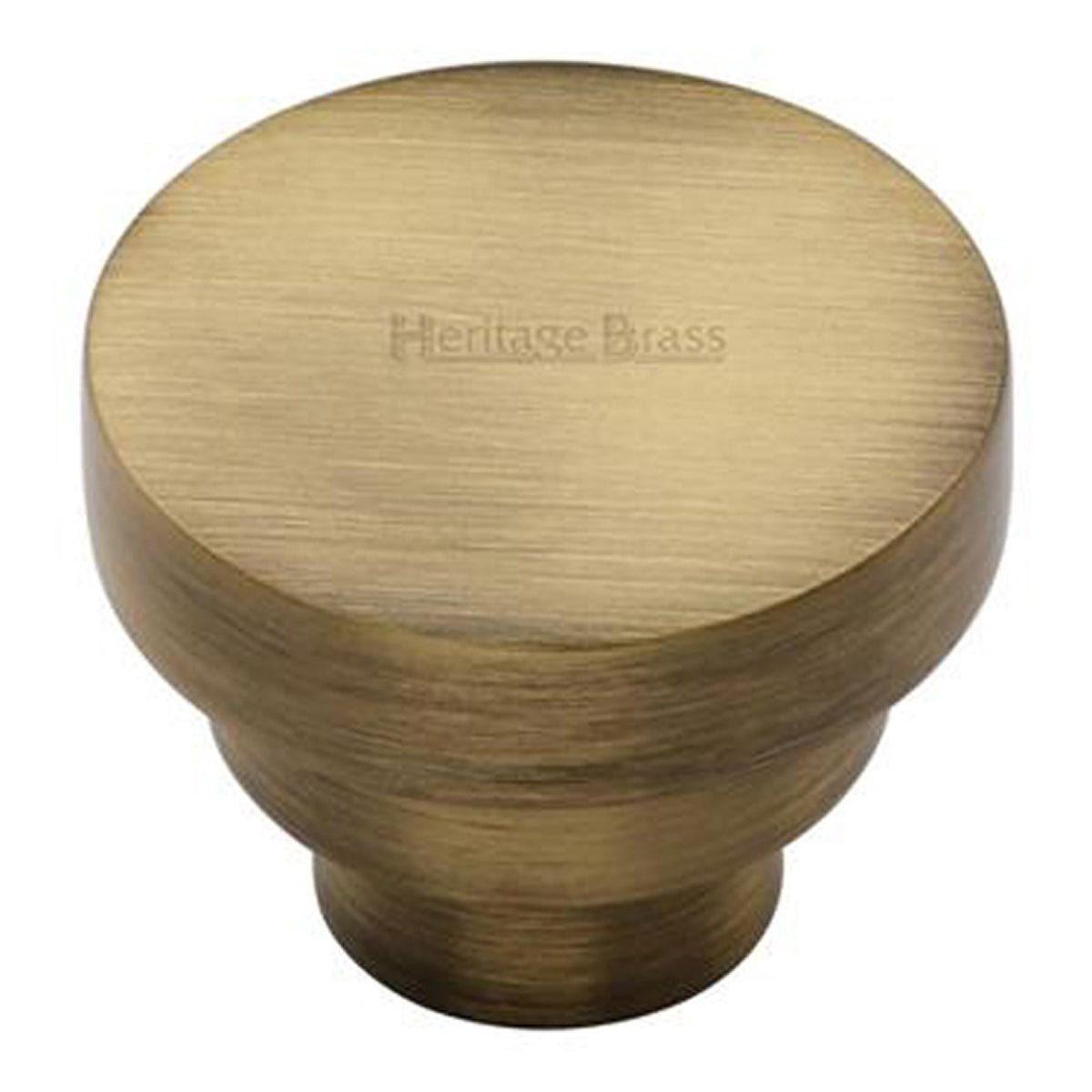 CABINET KNOB ROUND STEP D38 ABR