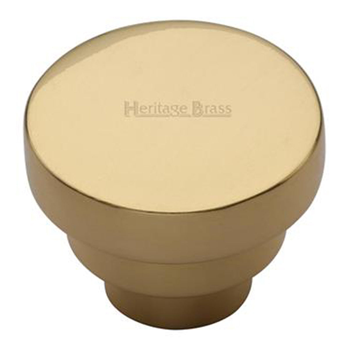 CABINET KNOB ROUND STEP D38 PBR