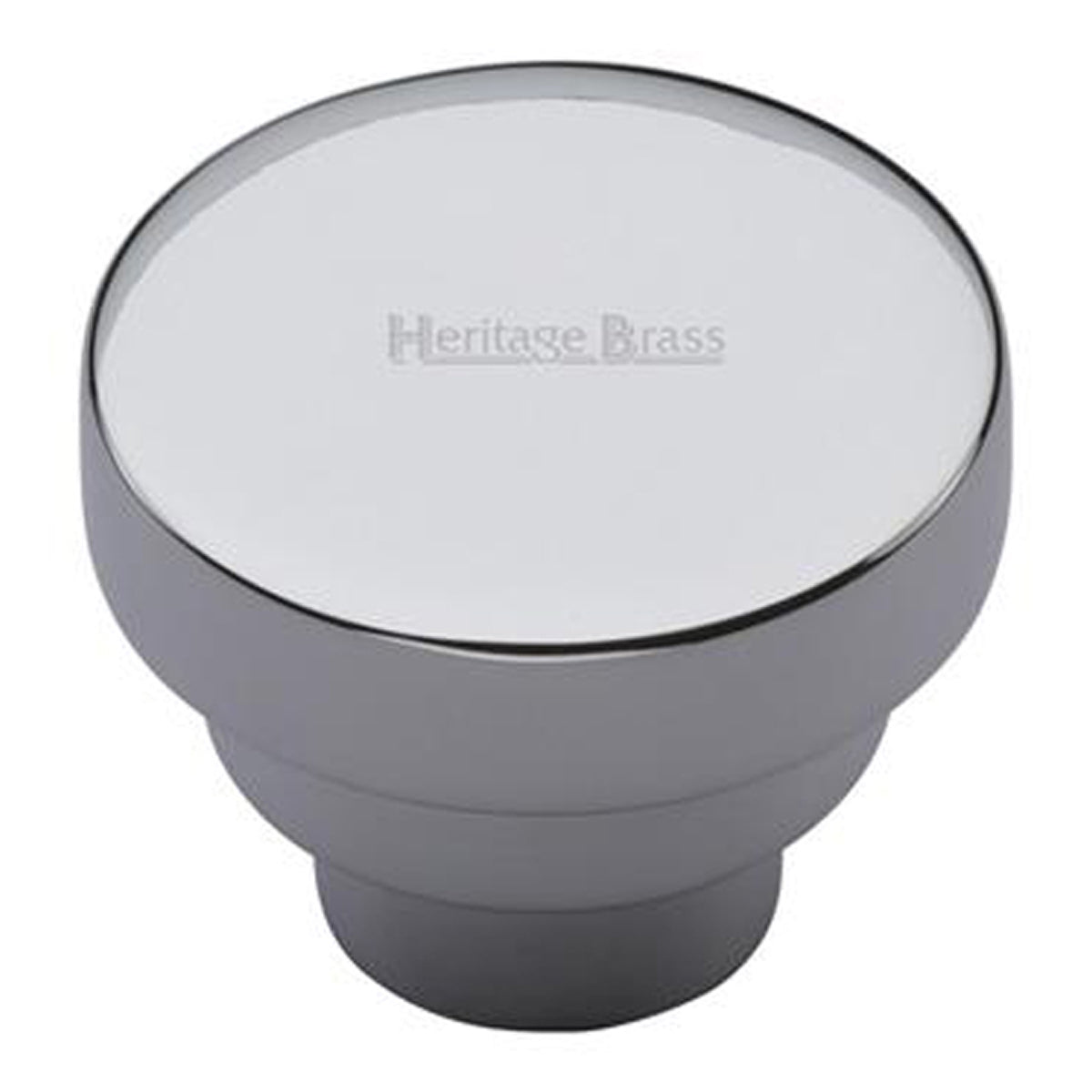 CABINET KNOB ROUND STEP D38 PCP