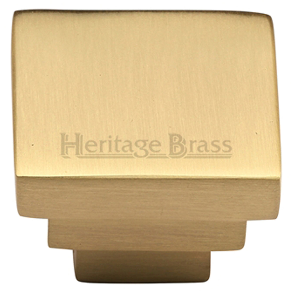 CABINET KNOB SQUARE STEP 32x32 SBR