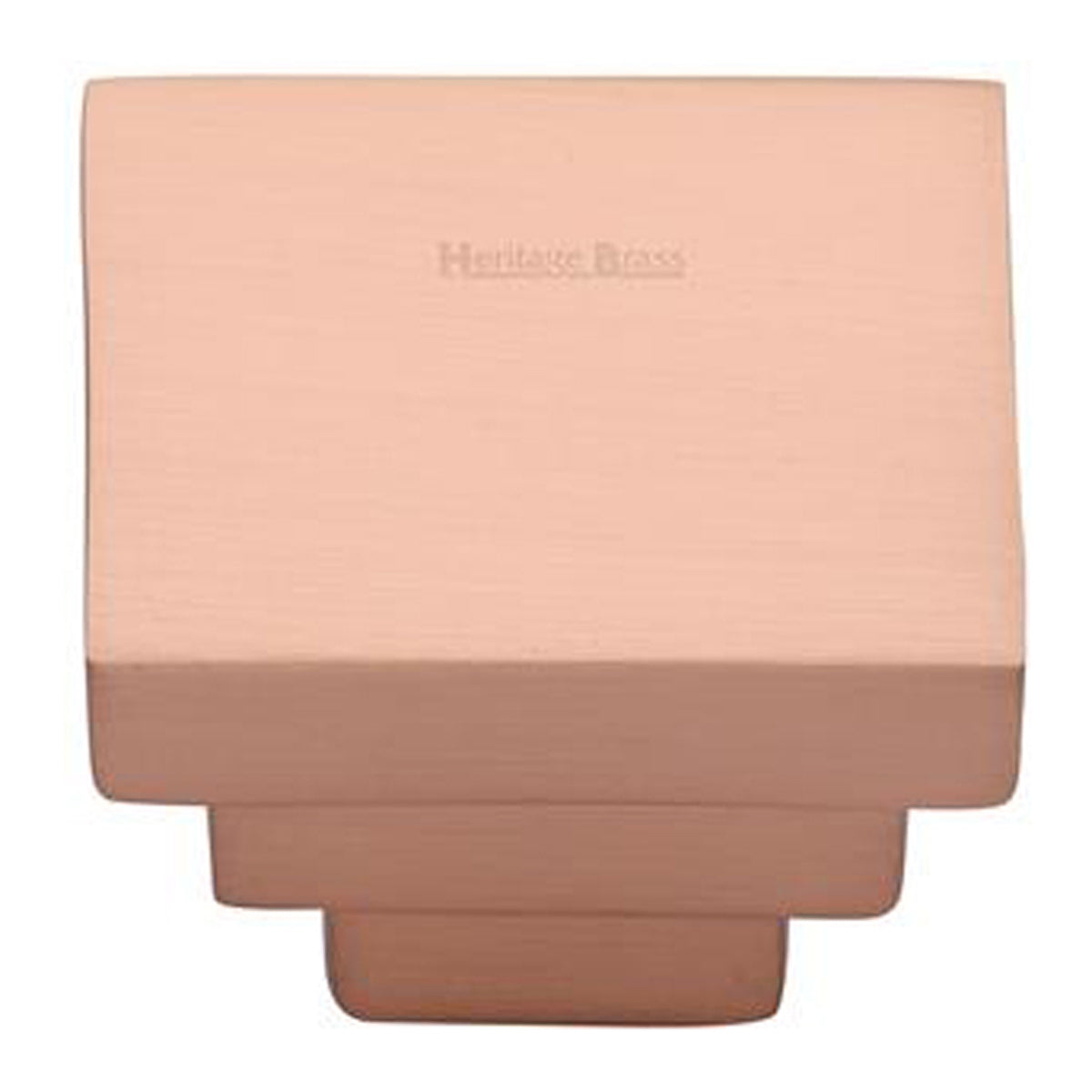 CABINET KNOB SQUARE STEP 32x32 SRG by M MARCUS LTD