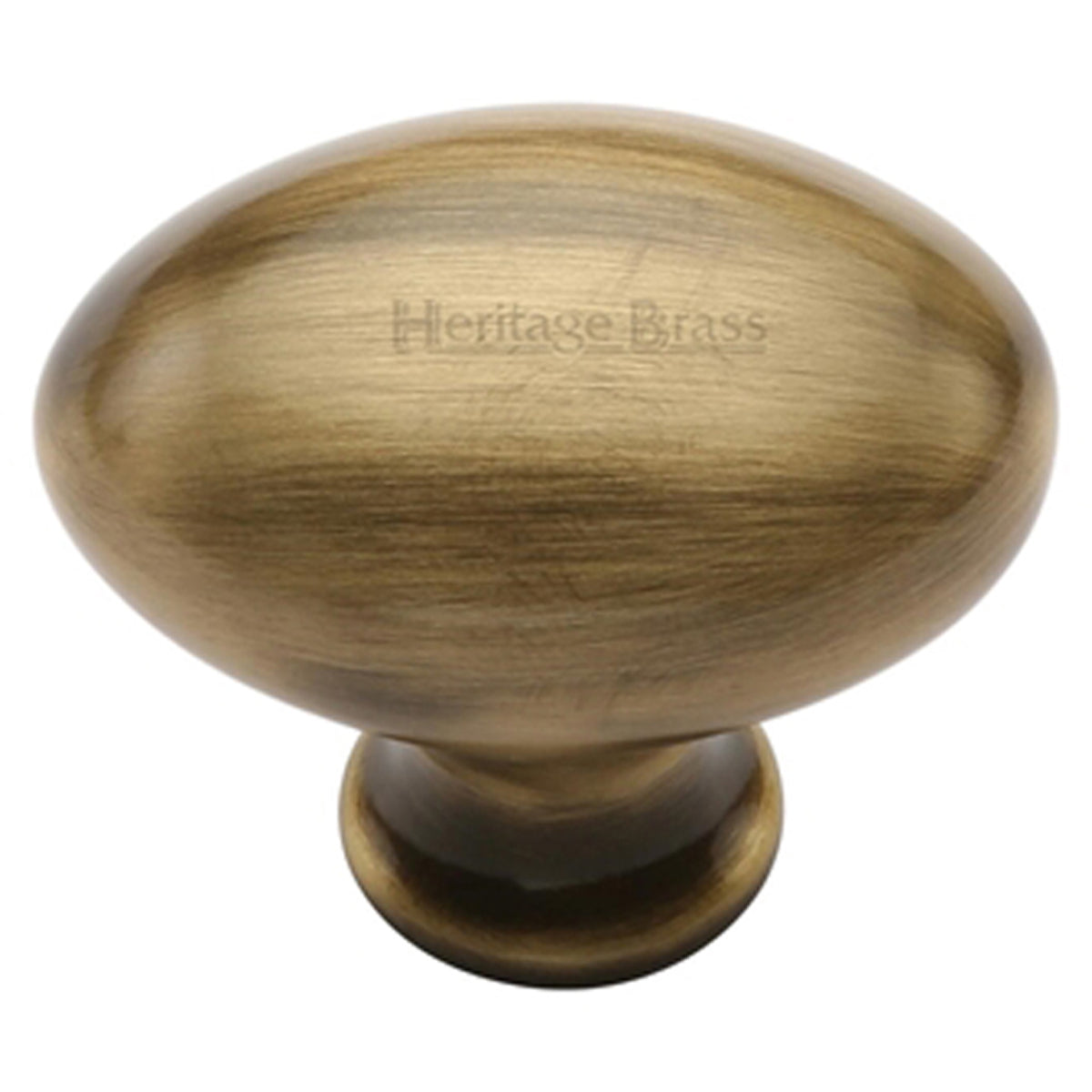 CABINET KNOB OVAL 32x28xD15 ABR