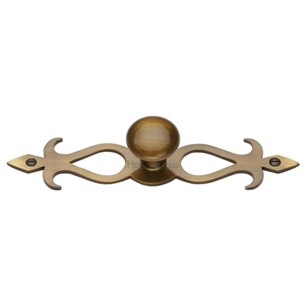 ROUND KNOB+BACKPLATE 32x162 ABR