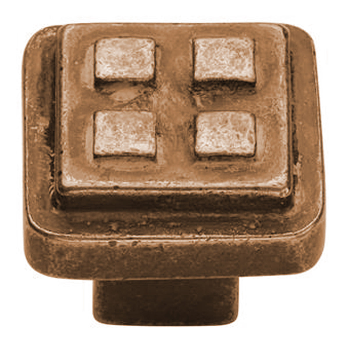 CABINET KNOB SQUARE CRAFT 32x32 RBZ