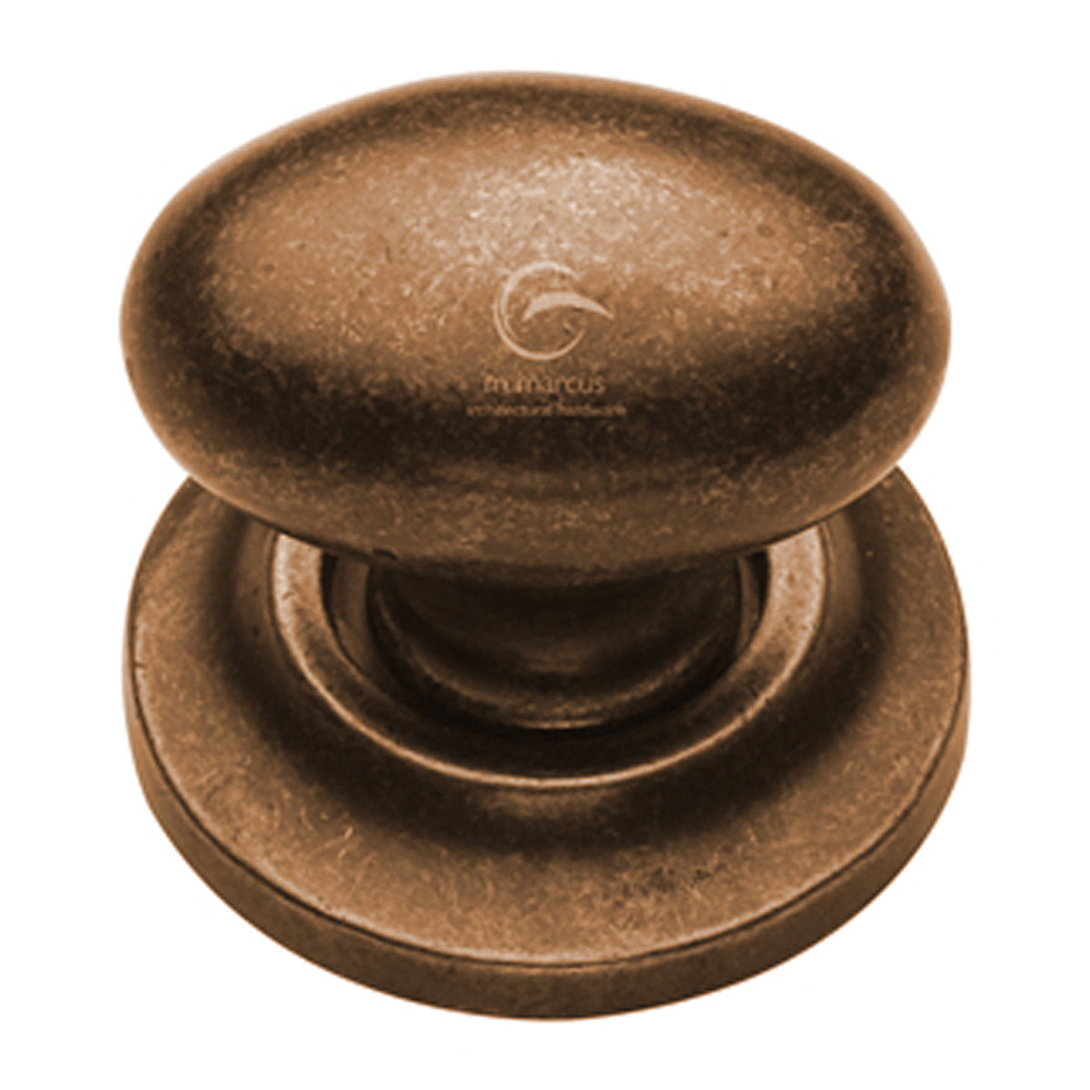 CABINET KNOB OVAL+PL 38x25x35 RBZ by M MARCUS LTD