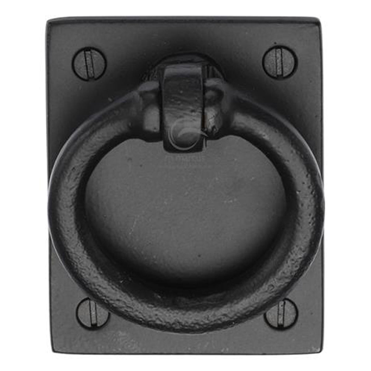CABINET RING DROP PULL 65x50x25 BLK by M MARCUS LTD
