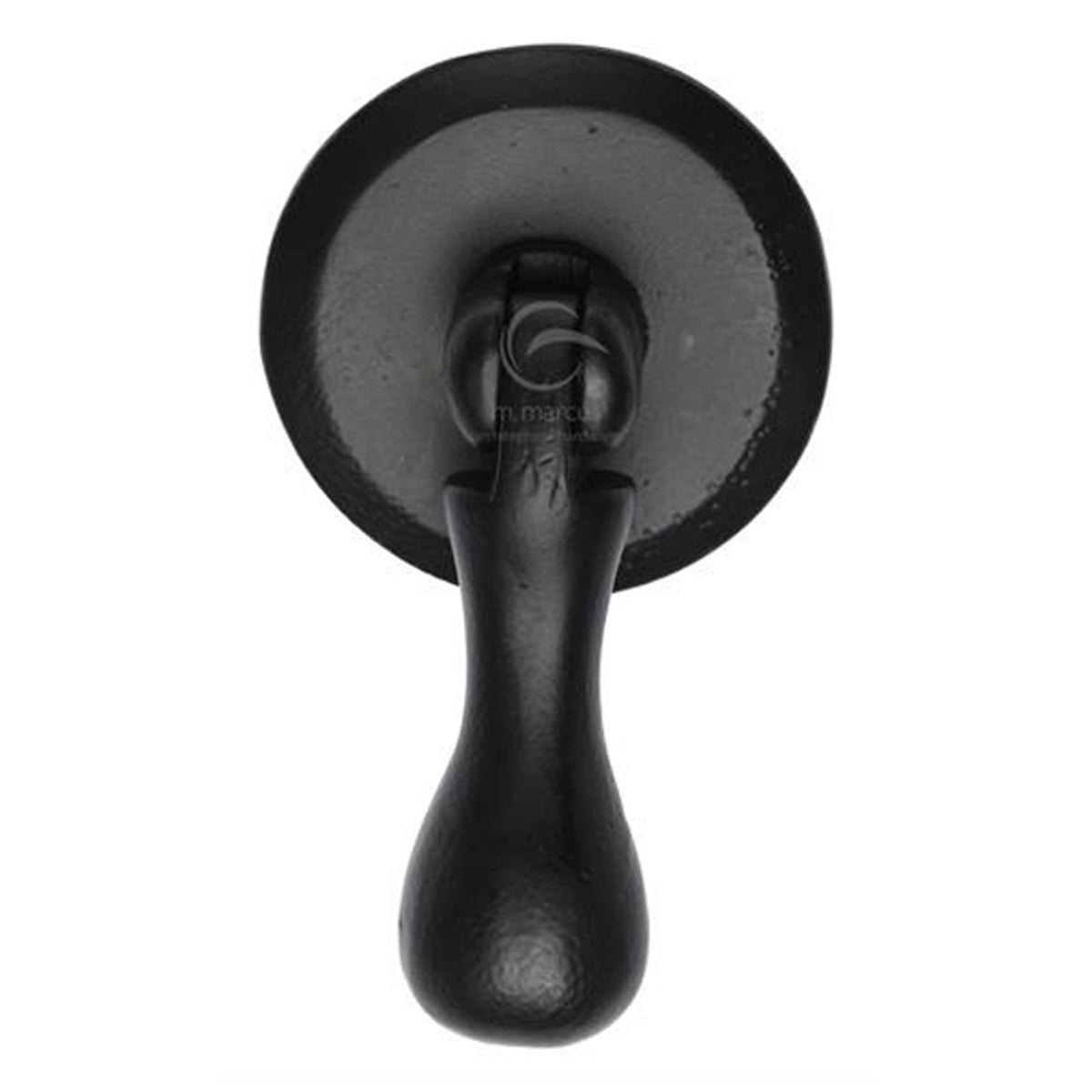 CABINET DROP PULL ROUND D44x80 BLK