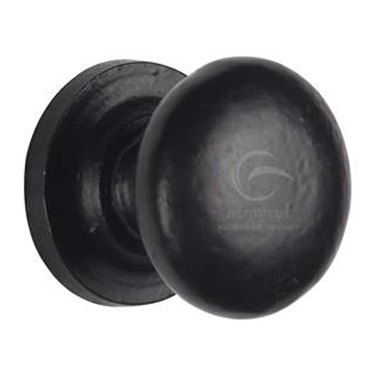 CABINET KNOB D25x30 BLK
