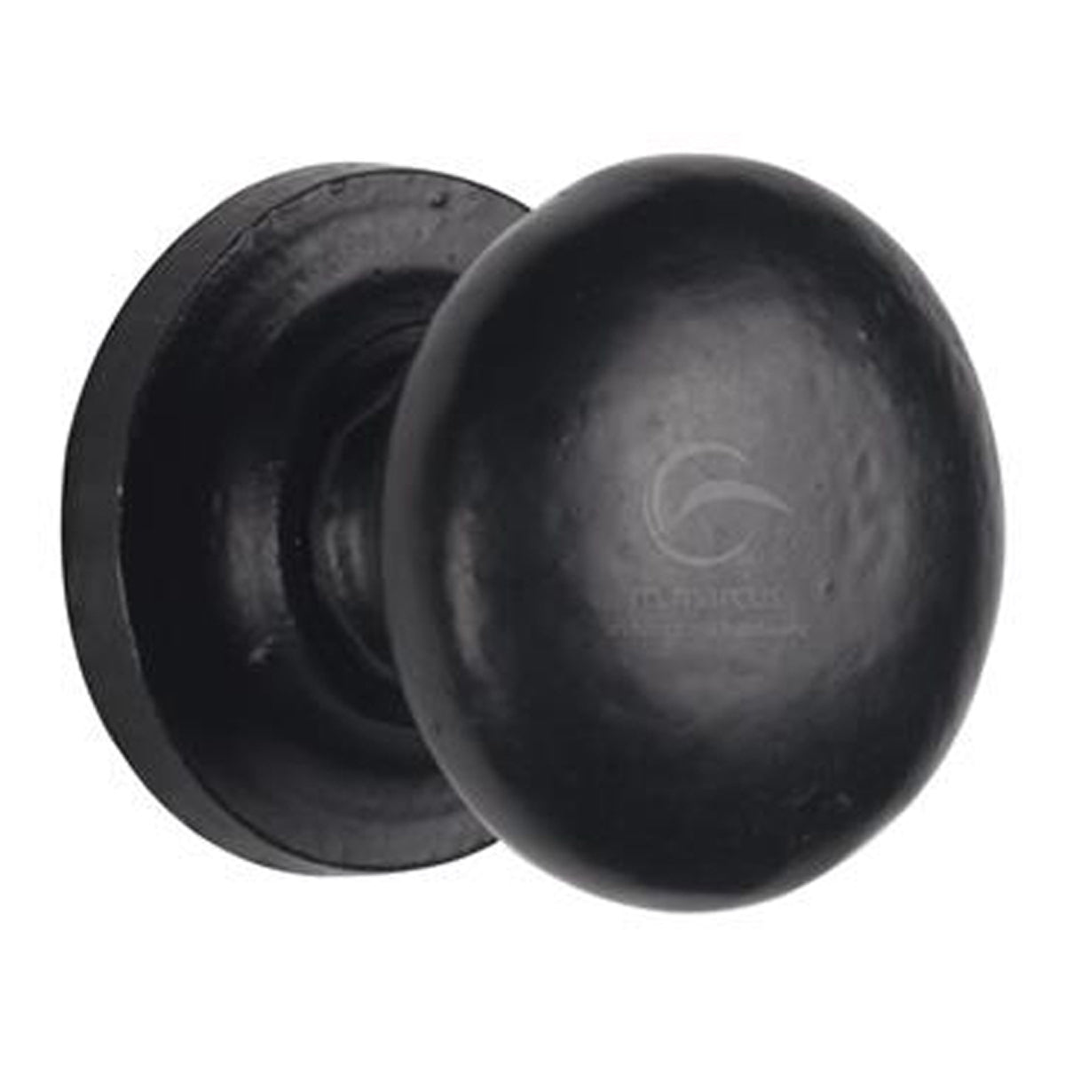 CABINET KNOB D38x38 BLK by M MARCUS LTD