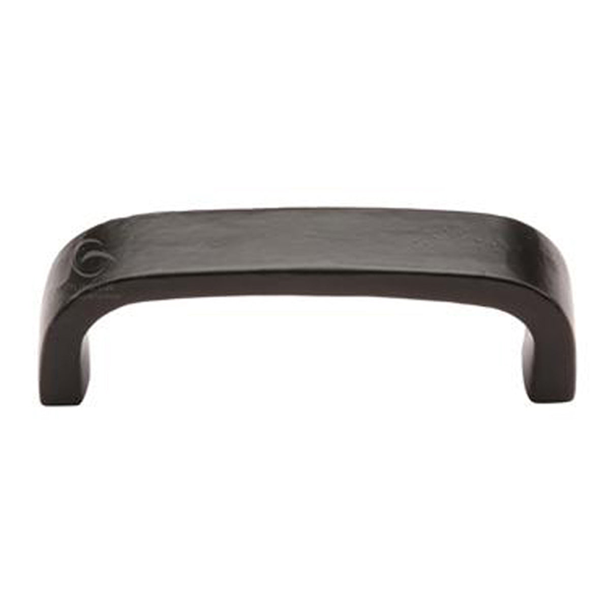 CABINET PULL D SHAPE 128HC 141 BLK by M MARCUS LTD