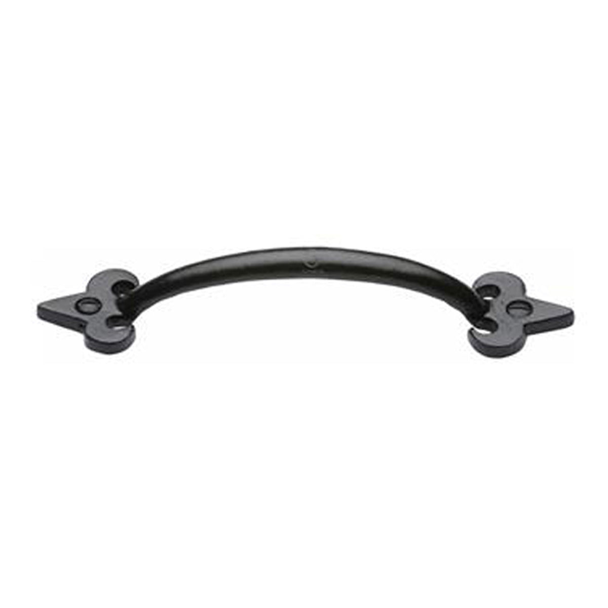 CABINET PULL FDL 152x10x27 BLK by M MARCUS LTD