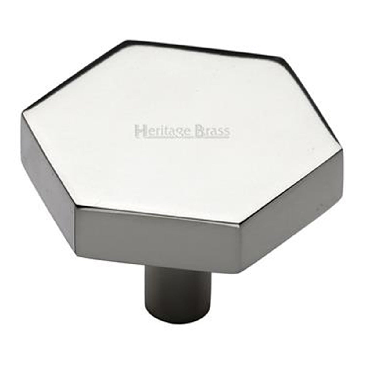 CABINET KNOB HEXAGON 38x38 PNP by M MARCUS LTD