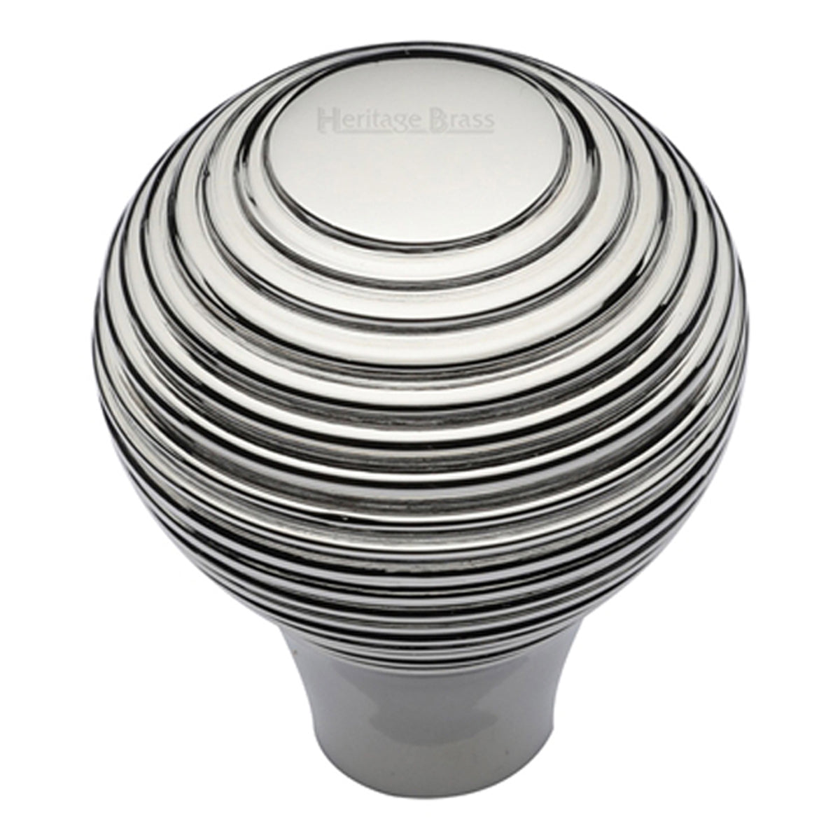 CABINET KNOB REEDED D32 PNP
