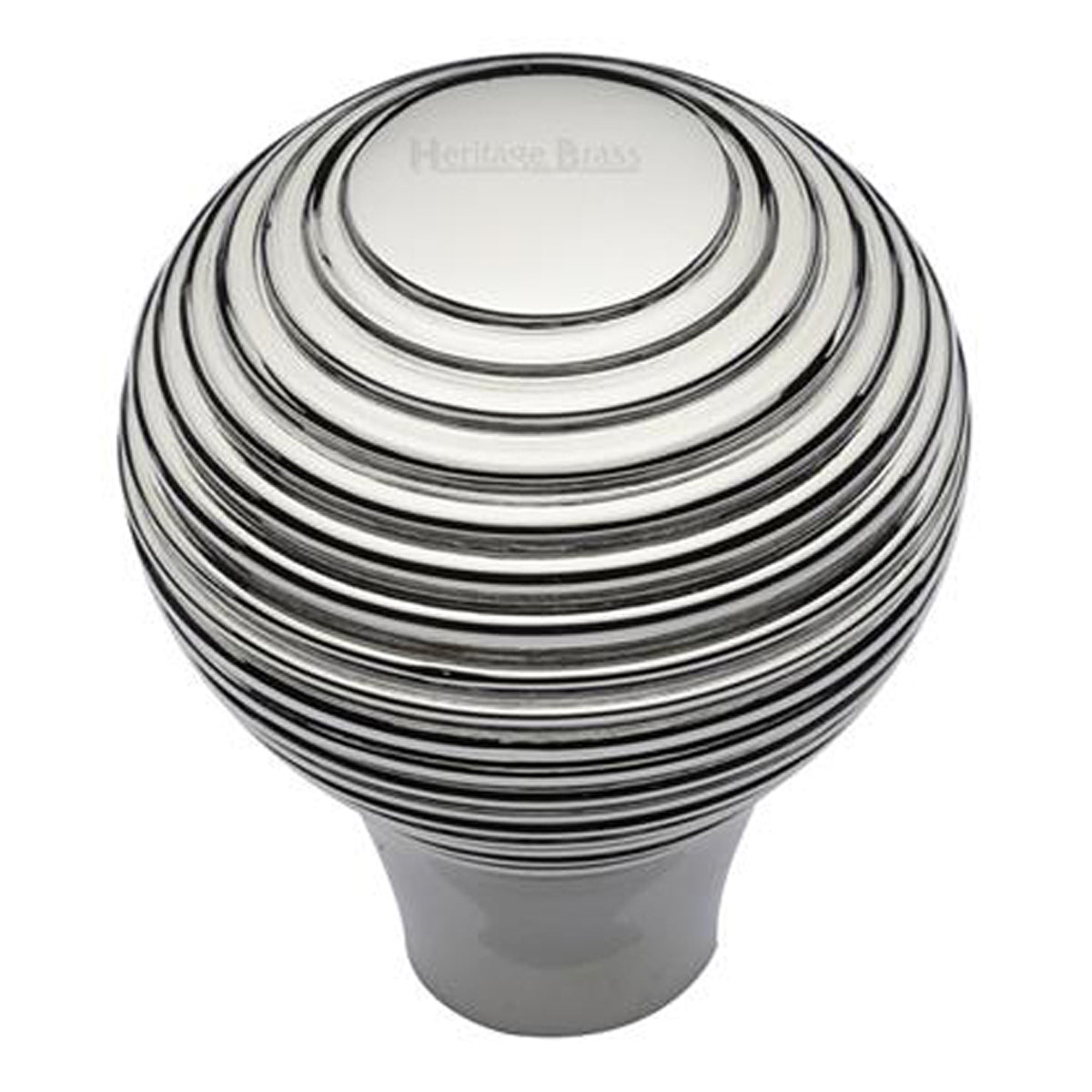 CABINET KNOB REEDED D38 PNP