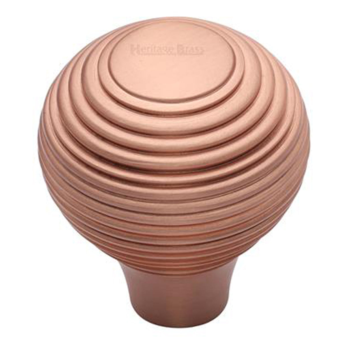 CABINET KNOB REEDED D38 SRG