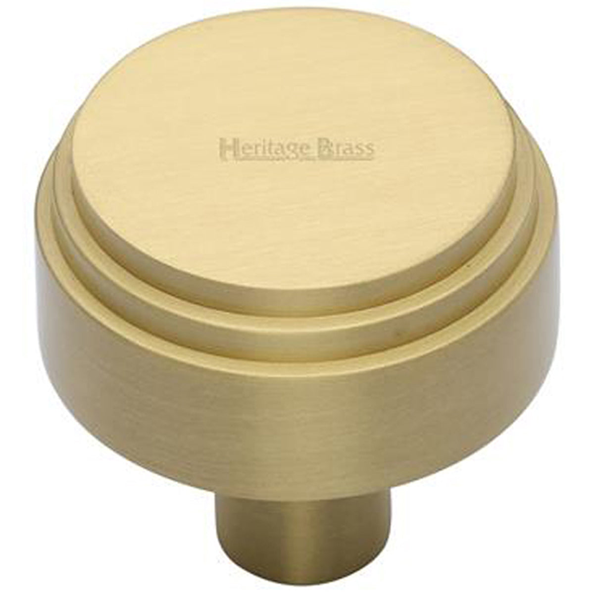 CABINET KNOB ROUND DECO D38 SBR