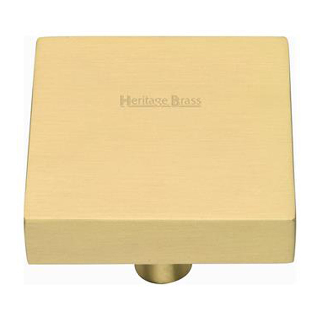 CABINET KNOB SQUARE 38x38 SBR