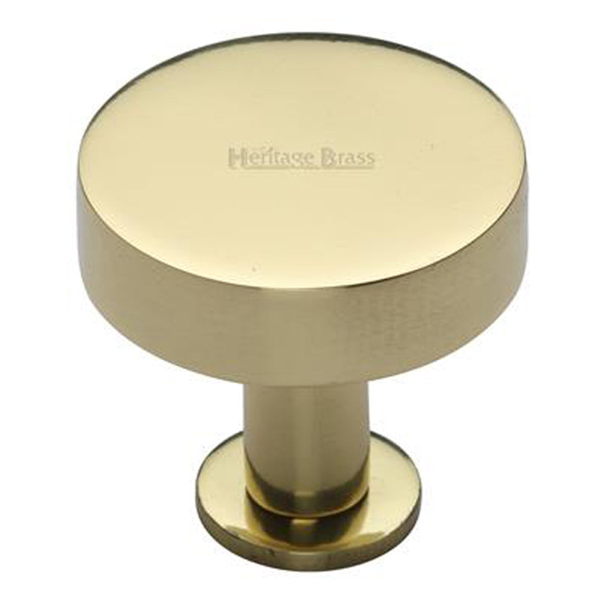 CABINET KNOB DISC+BASE D32x32 PBR