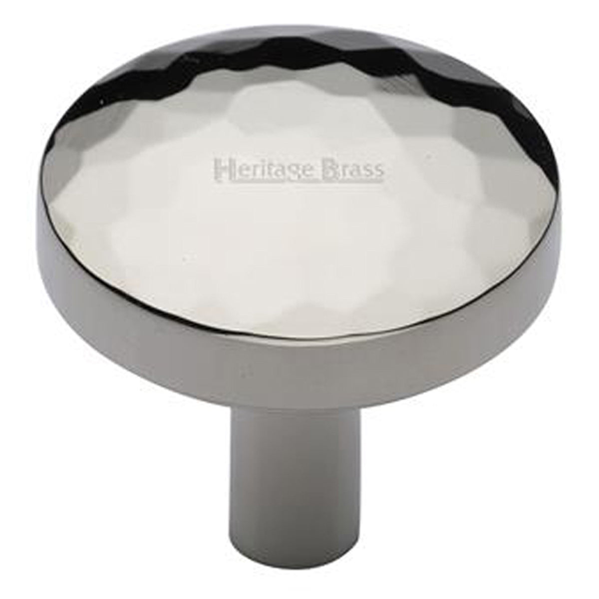 CABINET KNOB HAMMERED D32x32 PNP by M MARCUS LTD