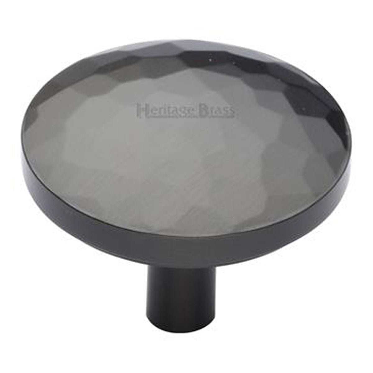 CABINET KNOB HAMMERED D38x32 MBZ