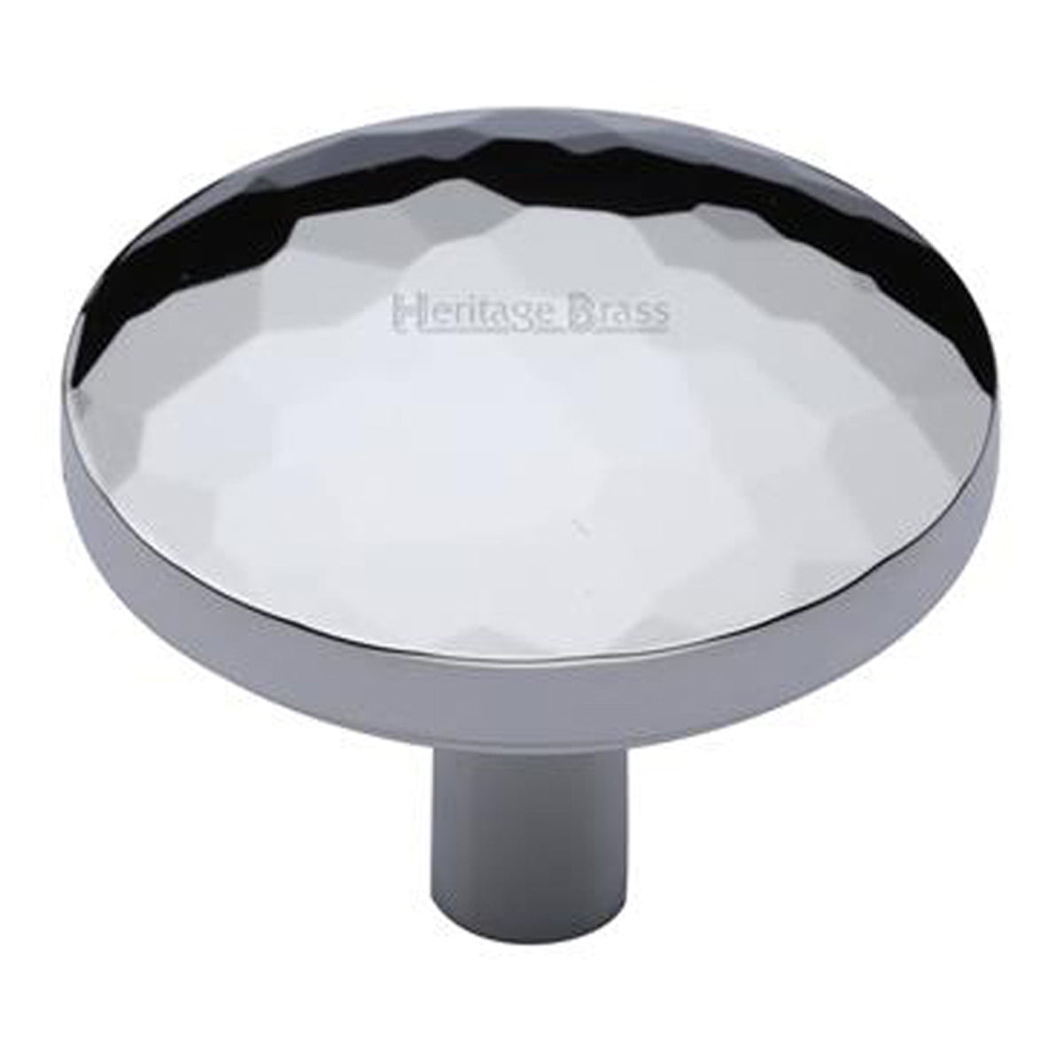 CABINET KNOB HAMMERED D38x32 PCP