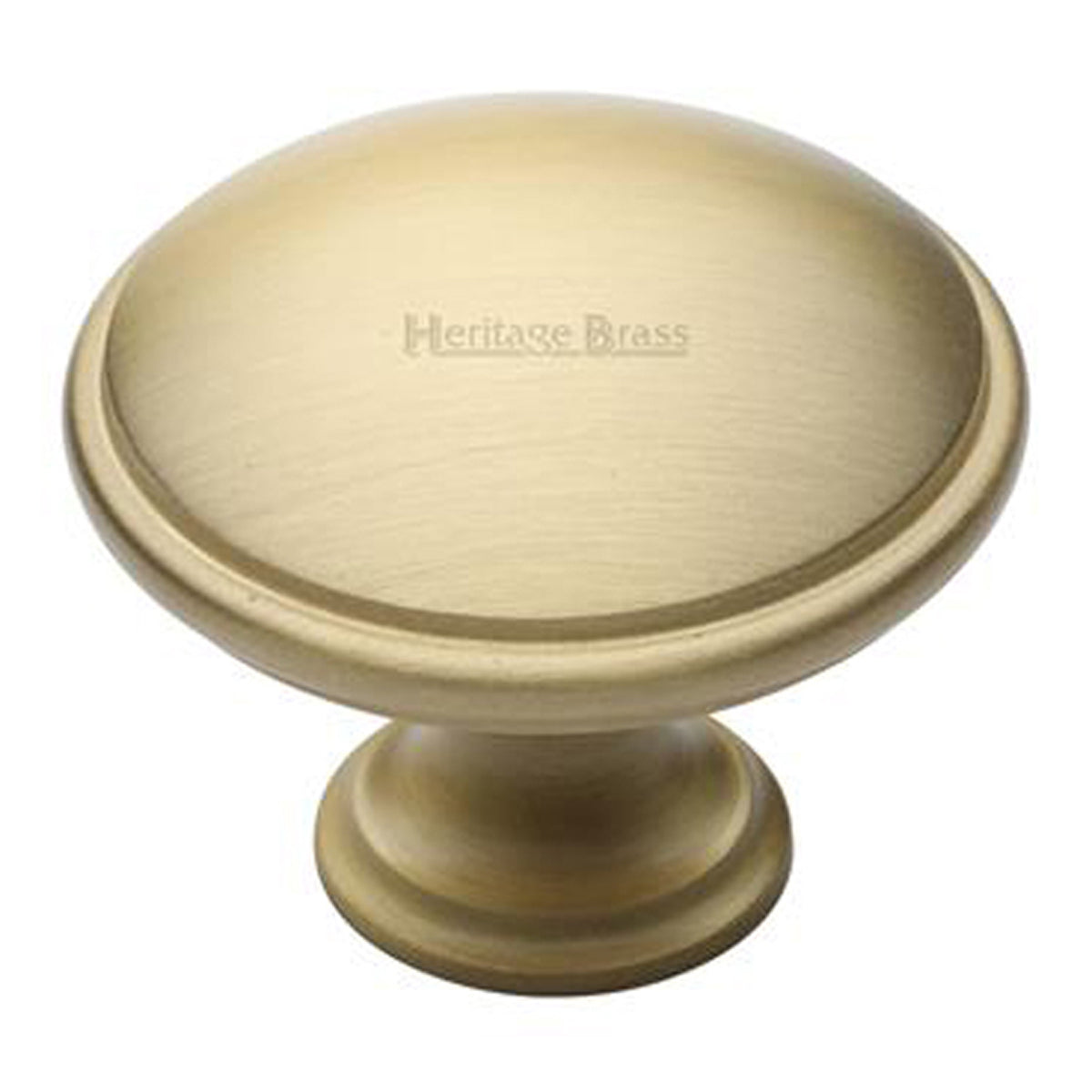 CABINET KNOB DOMED D38x30 SBR by M MARCUS LTD