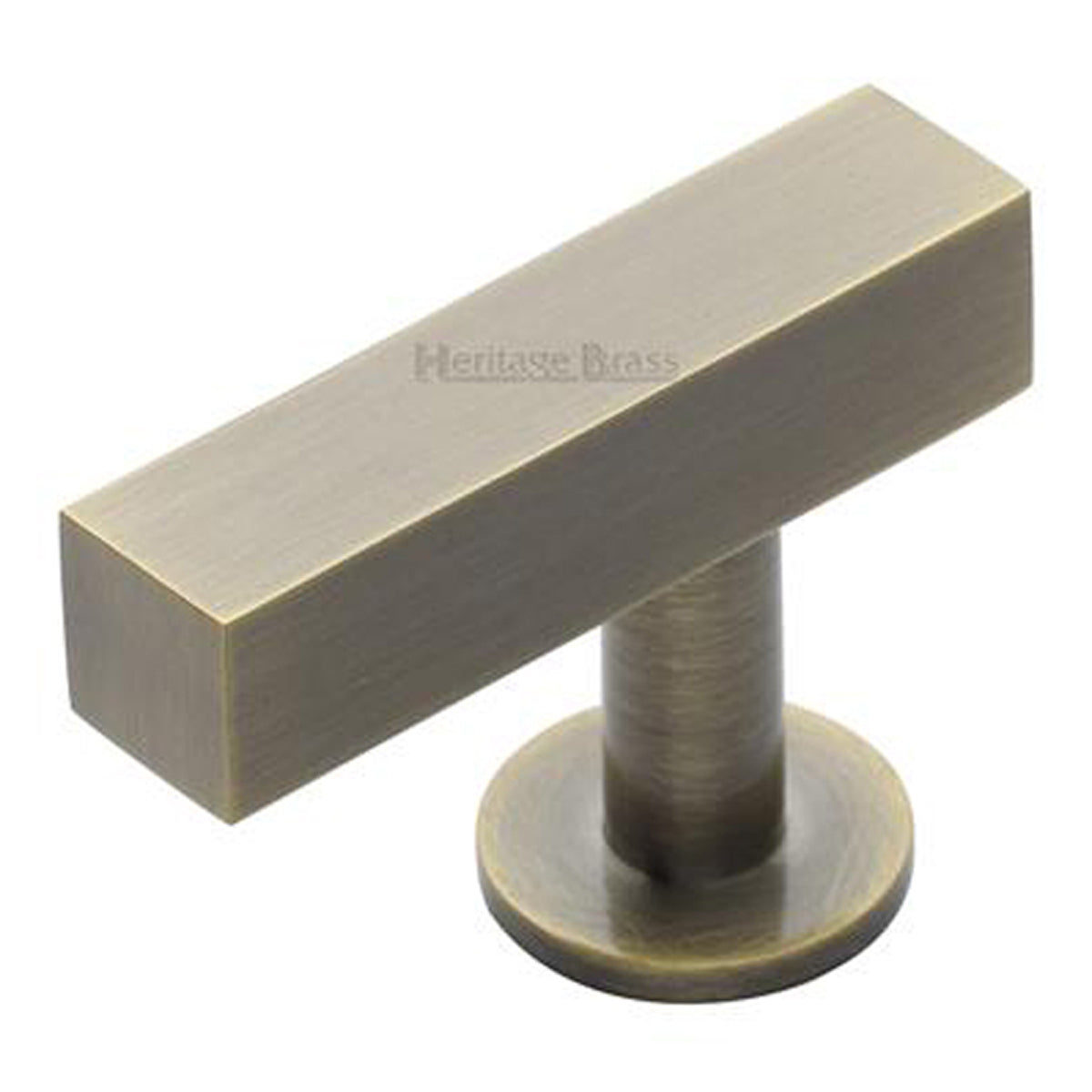 CABINET KNOB OFFSET SQU 44x11 ABR