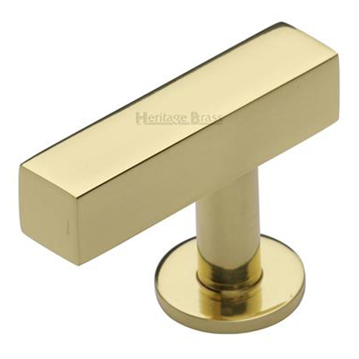 CABINET KNOB OFFSET SQU 44x11 PBR