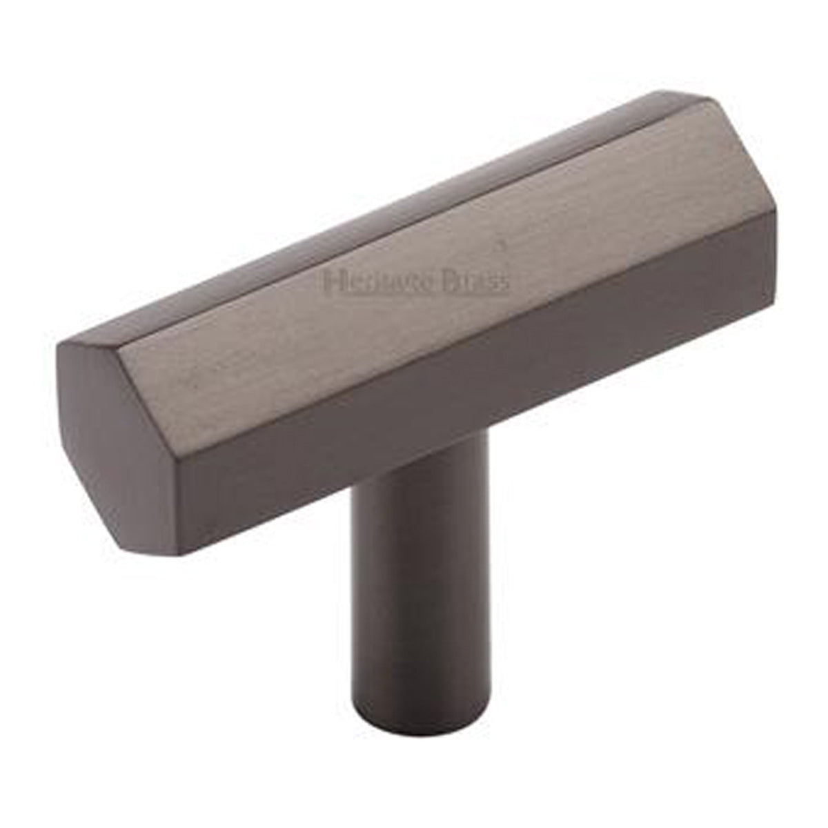 CABINET KNOB HEXAGON BAR 44x11 MBZ