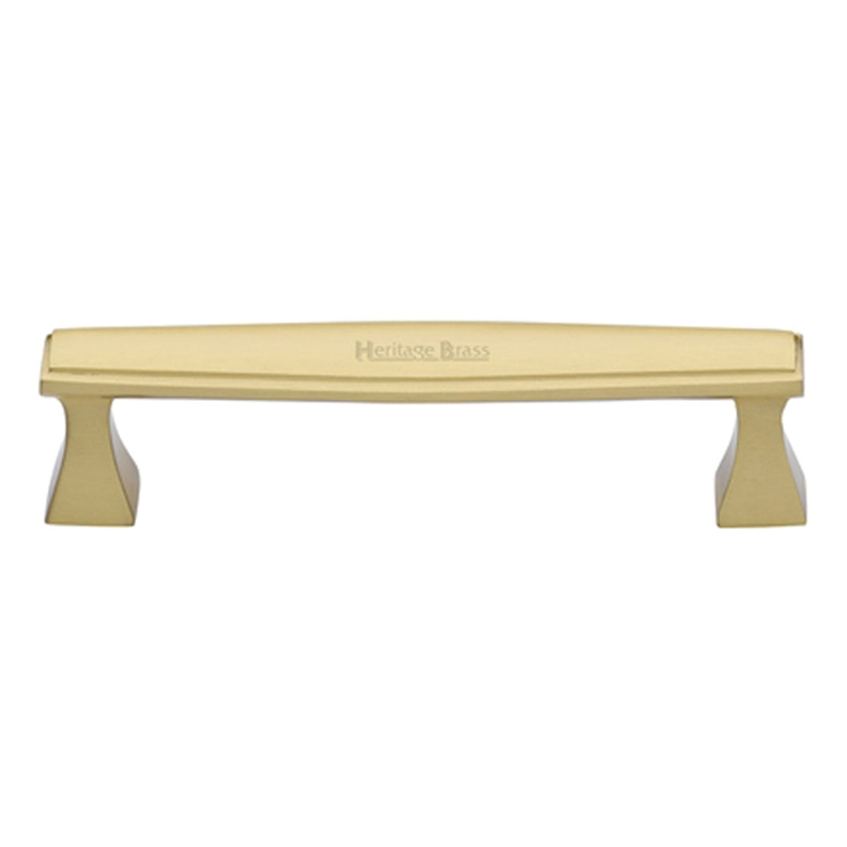 CABINET PULL DECO 128HC 145x25 SBR by M MARCUS LTD