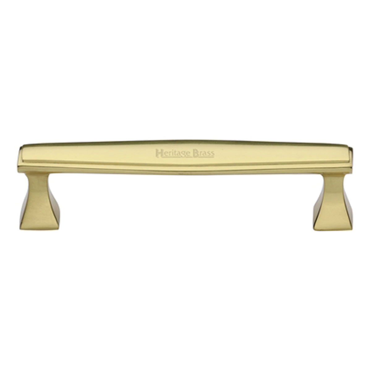 CABINET PULL DECO 128HC 145x25 PBR by M MARCUS LTD