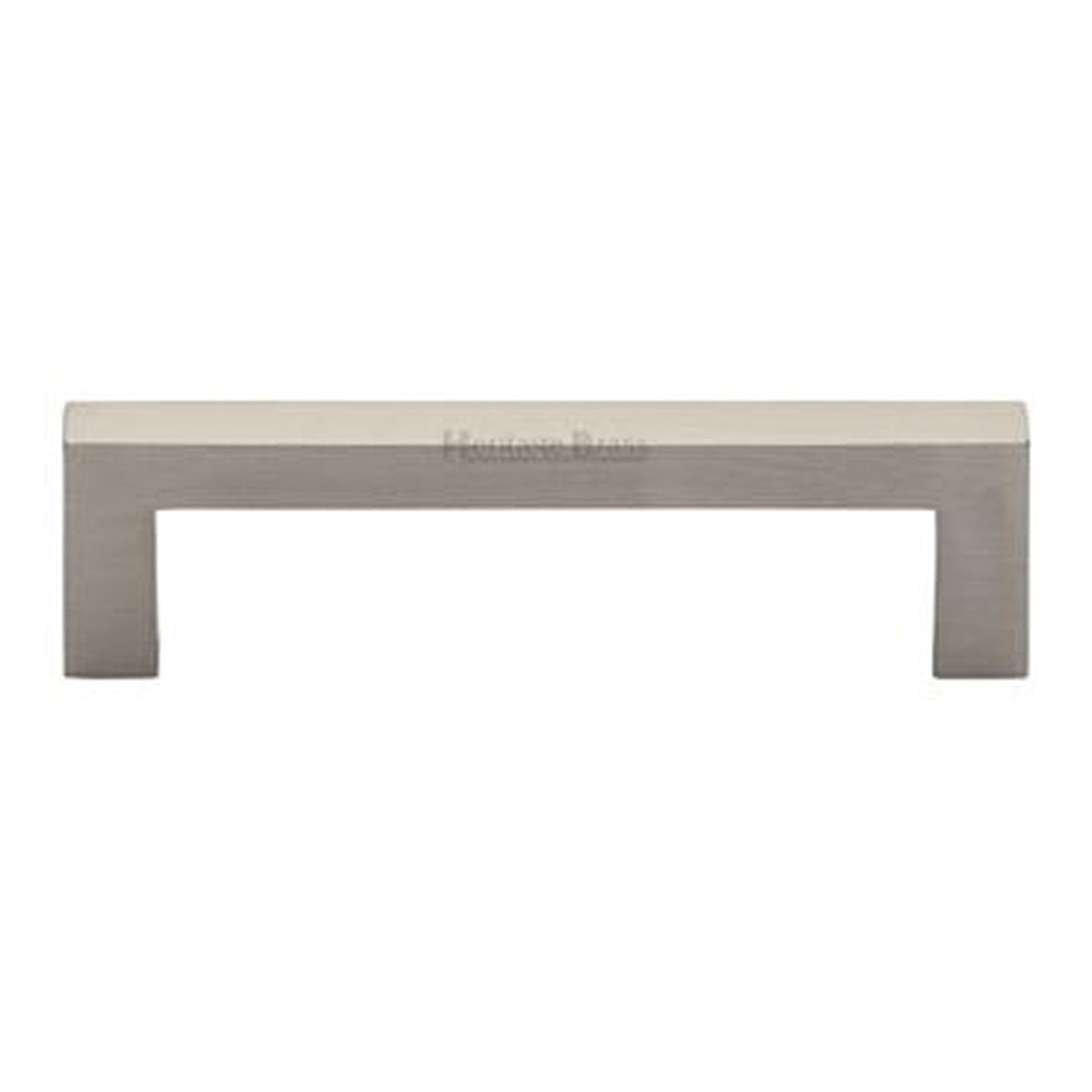 SQUARE METRO CABINET PULL HANDLE 096HC 106x30x10 SNP by M MARCUS LTD