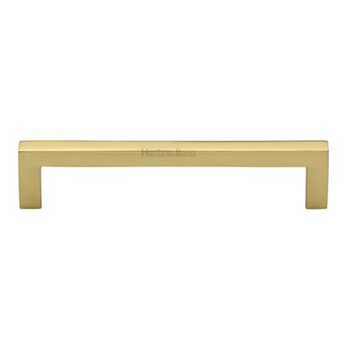 SQUARE METRO CABINET PULL HANDLE 128HC 138x30x10 PBR by M MARCUS LTD