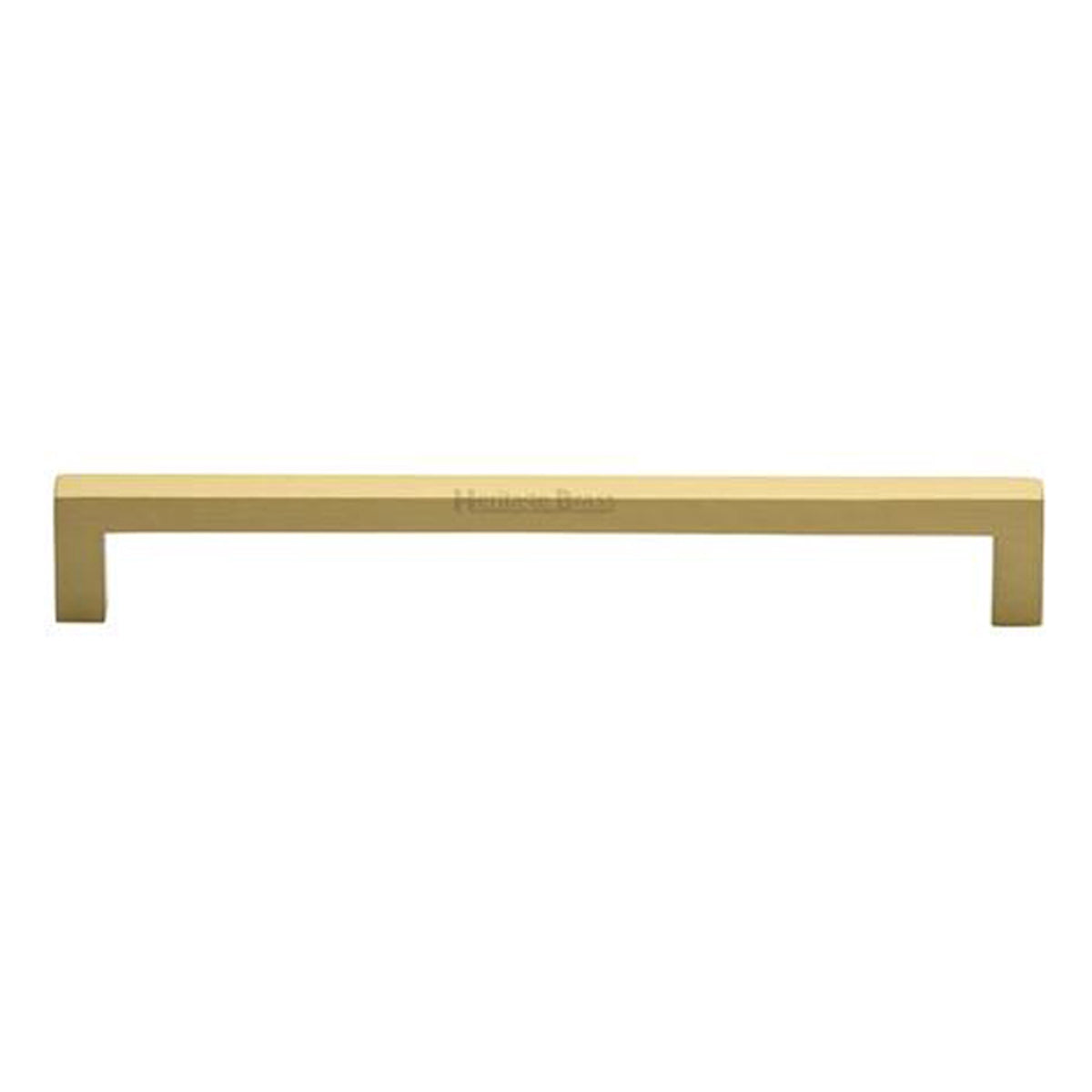 SQUARE METRO CABINET PULL HANDLE 192HC 202x30x10 SBR by M MARCUS LTD