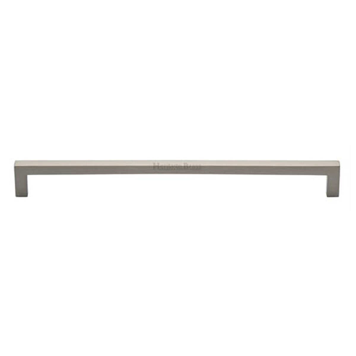 SQUARE METRO CABINET PULL HANDLE 256HC 266x30x10 SNP by M MARCUS LTD