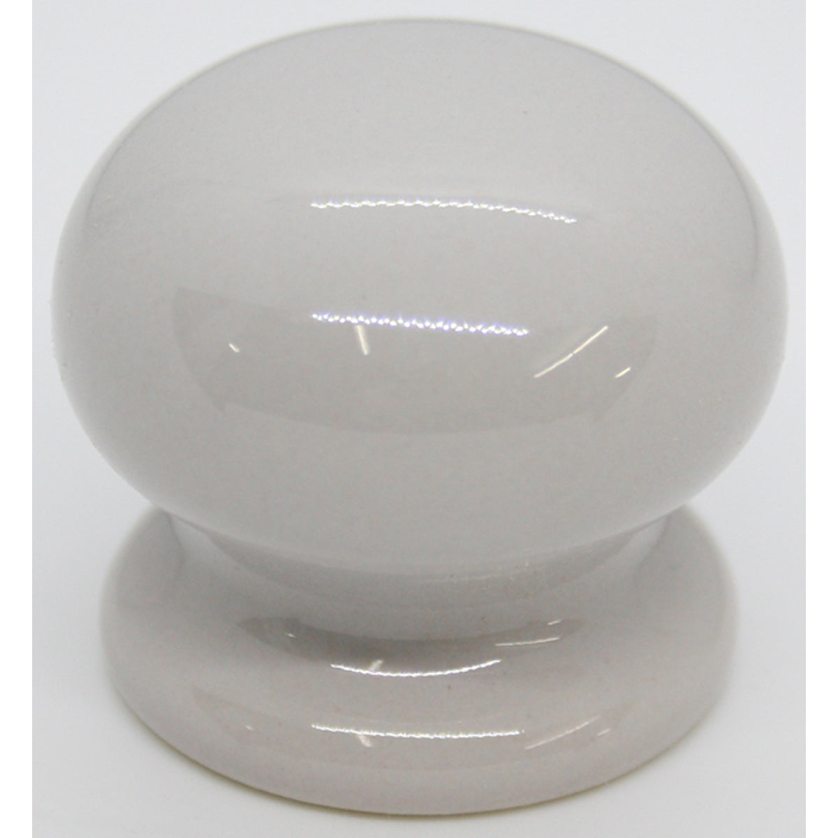 PORCELAIN KNOB D35 GREY