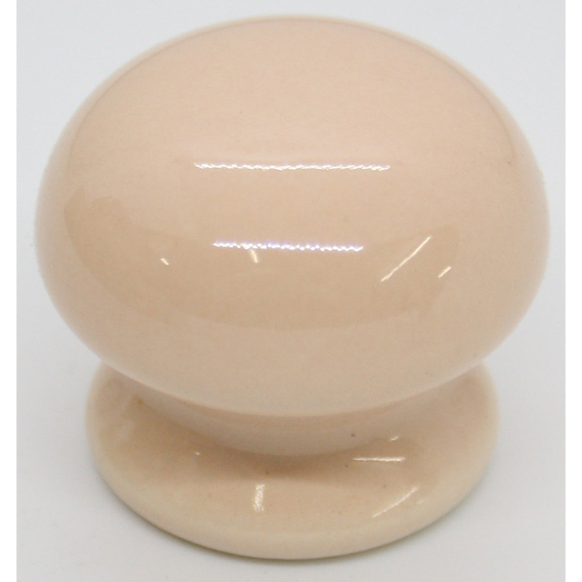 PORCELAIN KNOB D28 PEACH by GRINDCO 464 LTD