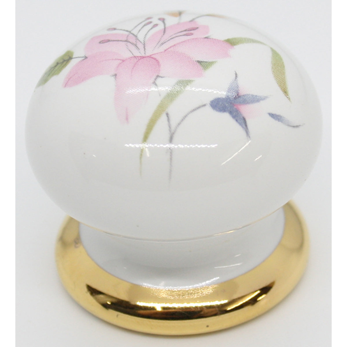 PORCELAIN KNOB D35 WHI/INNOCENCE