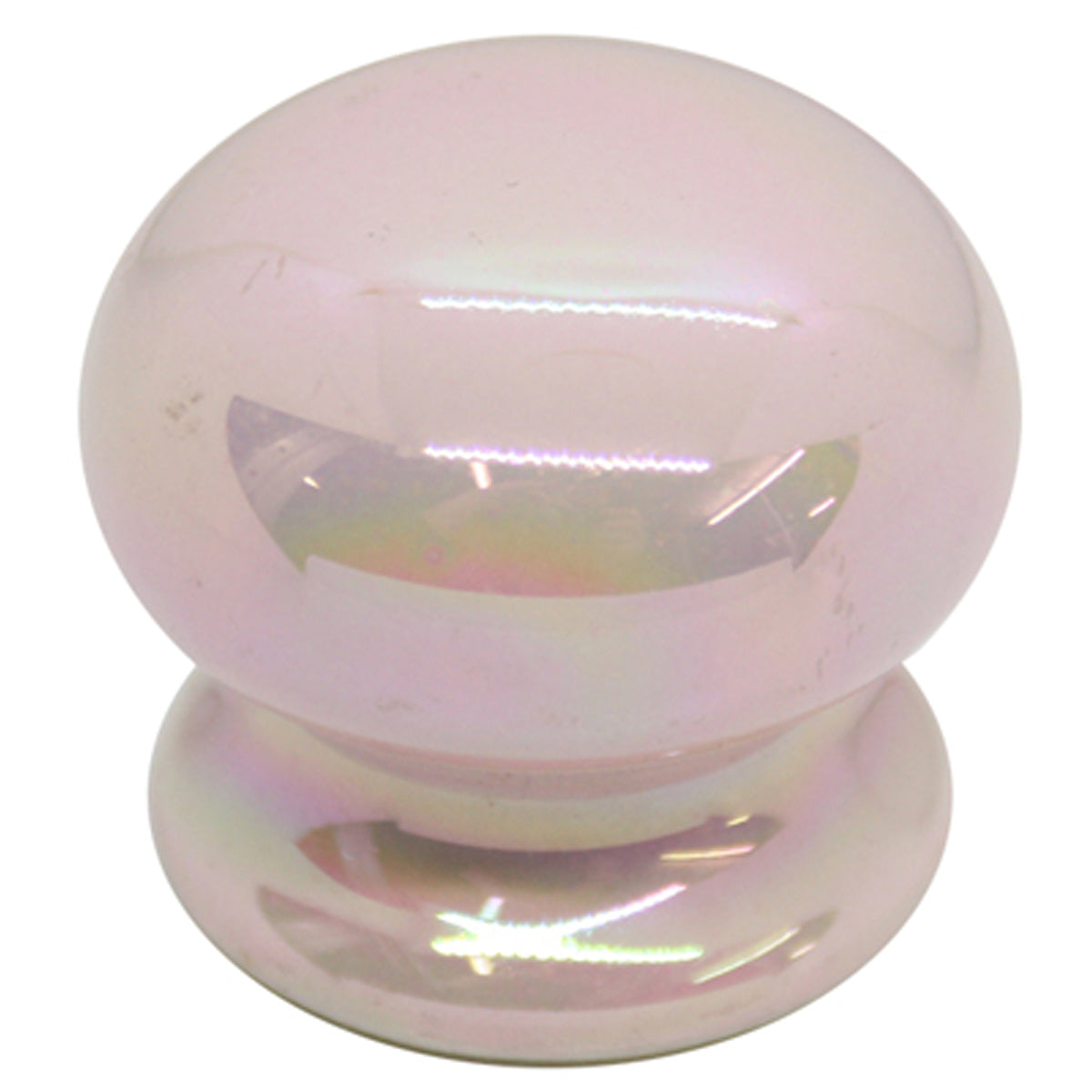 PORCELAIN KNOB D30 PINK/MofP