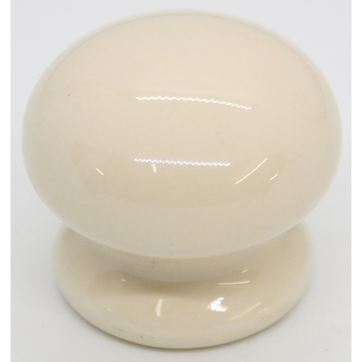 PORCELAIN KNOB D28 BEIGE by GRINDCO 464 LTD