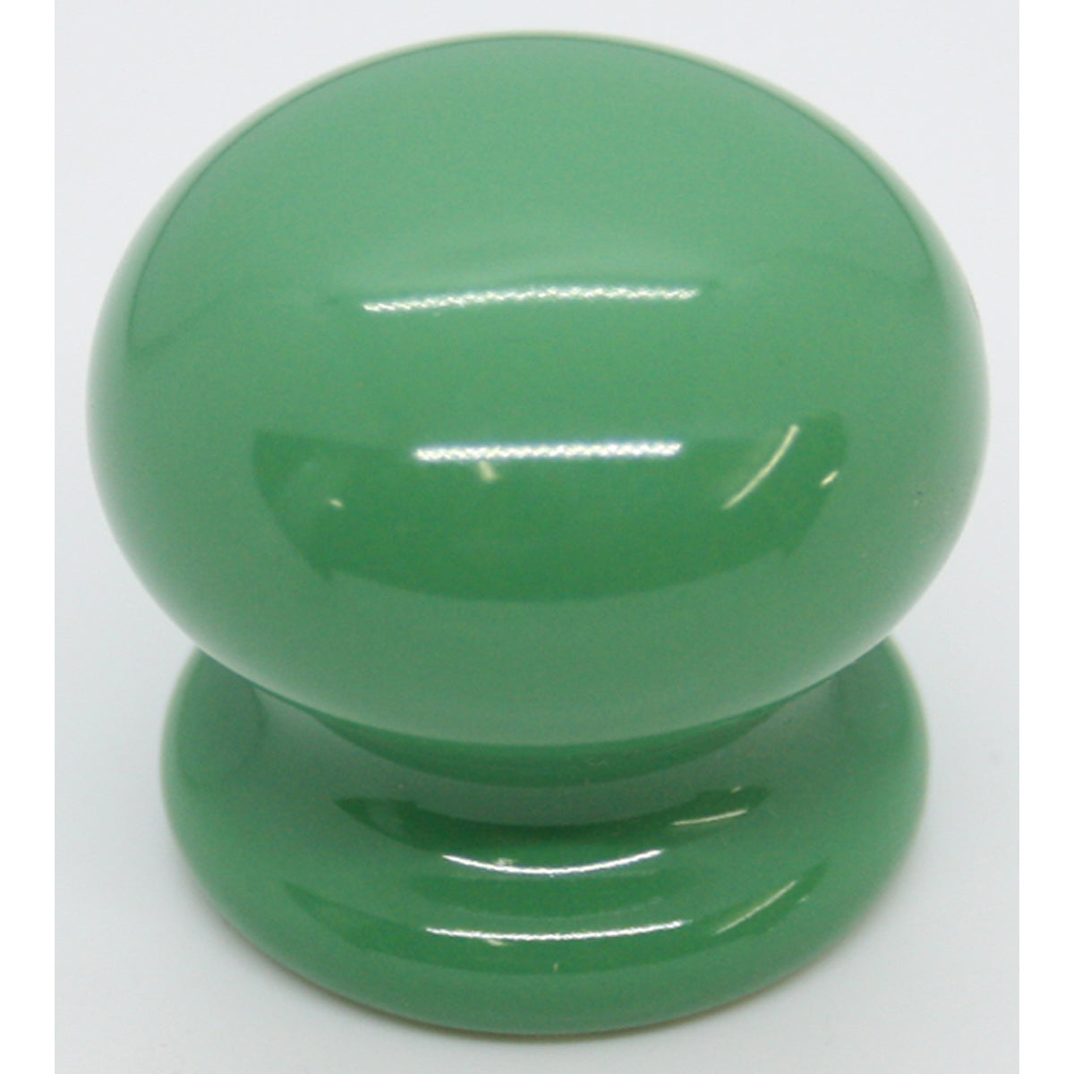 PORCELAIN KNOB D35 MAYFAIR/EM GREEN by GRINDCO 464 LTD