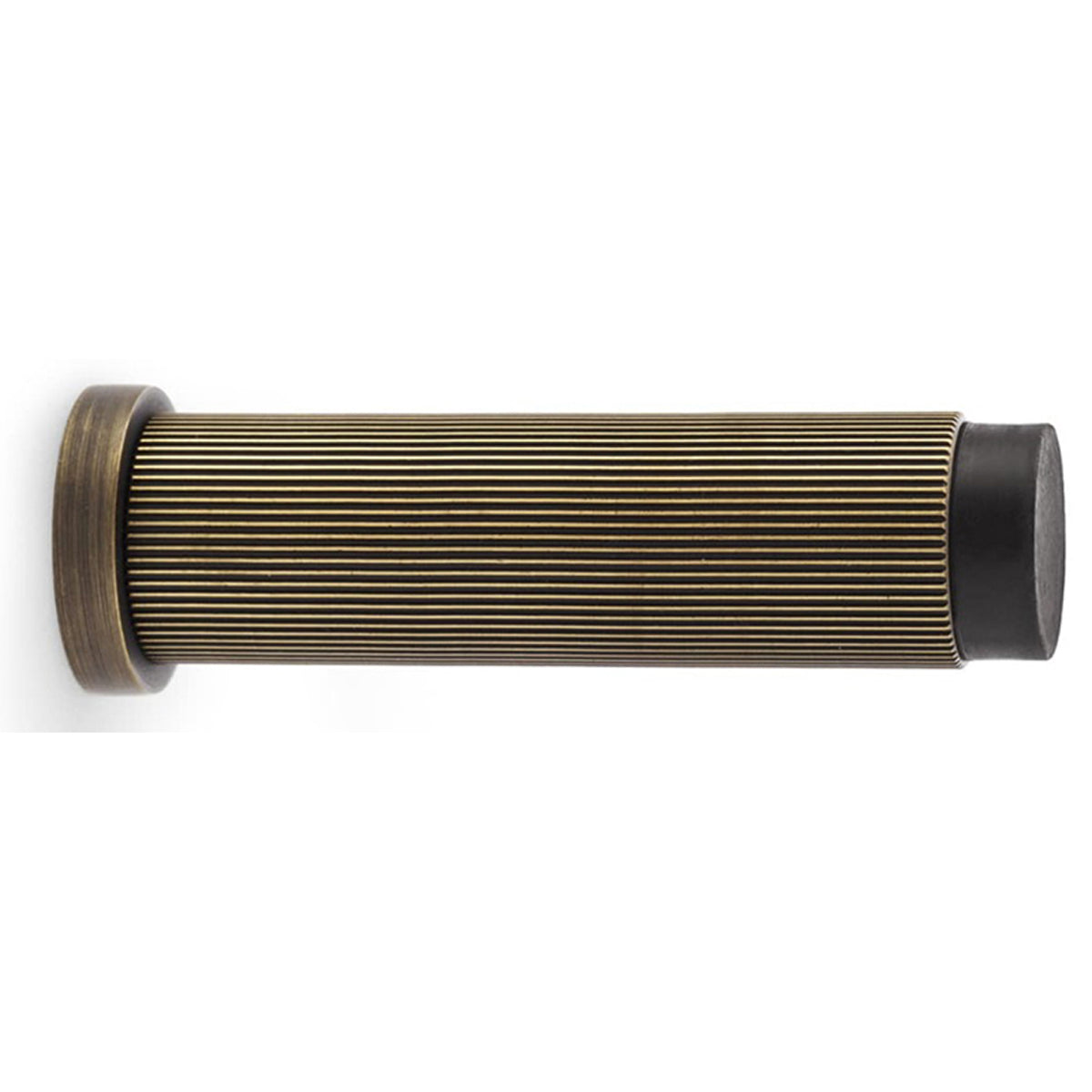 AW PROJ DOORSTOP REEDED D20x75 ABR AW602-75-AB by CARLISLE BRASS