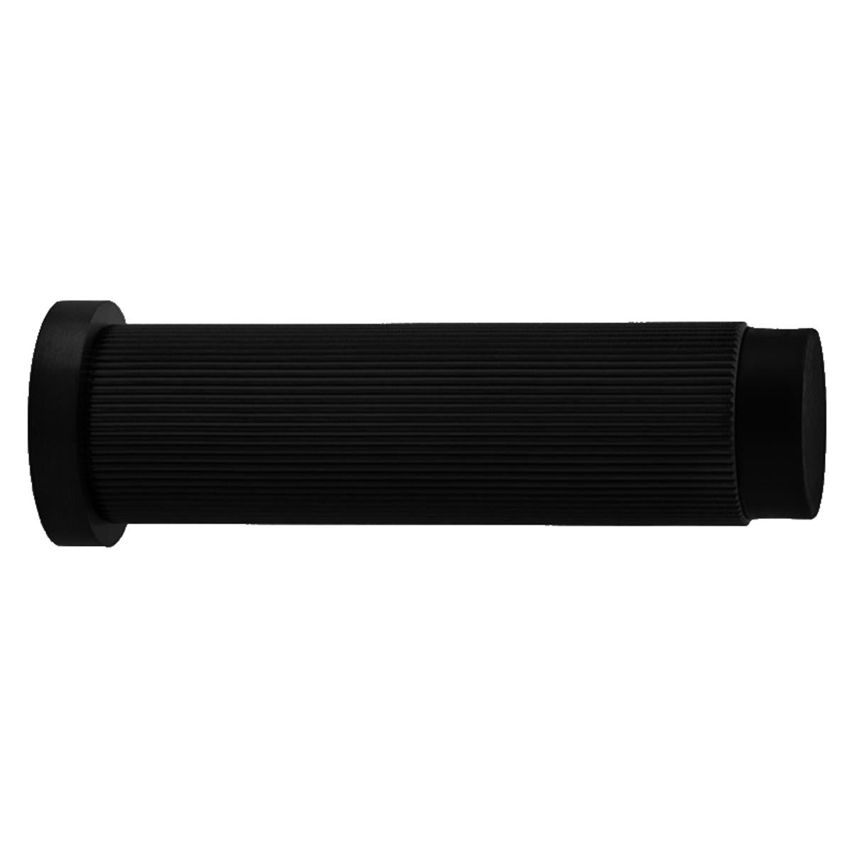 AW PROJ DOORSTOP REEDED D20x75 BLK AW602-75-BL by CARLISLE BRASS