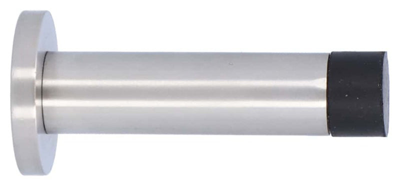 DISCONTINUED AW DOORSTOP D25x70 +ROSE SB AW615SB by CARLISLE BRASS