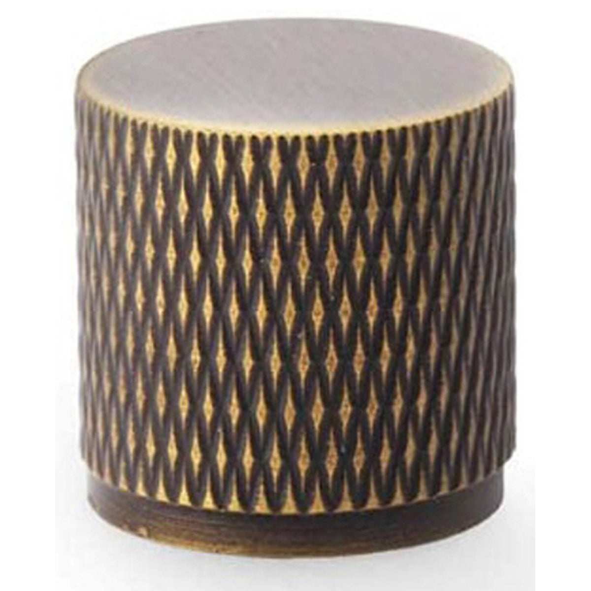 AW BRUNEL KNURLED KNOB D19x20 ABR AW800-20-AB by CARLISLE BRASS