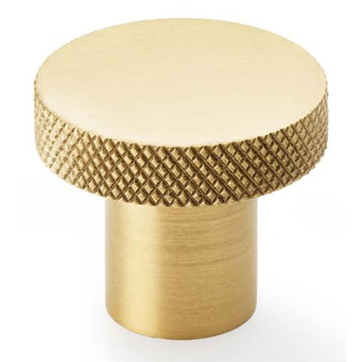 AW HANOVER KNURLED KNOB D30x26 SBR AW802-30-SB by CARLISLE BRASS